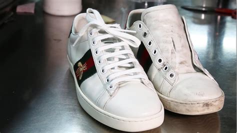 restoring gucci sneakers|Gucci strap repair near me.